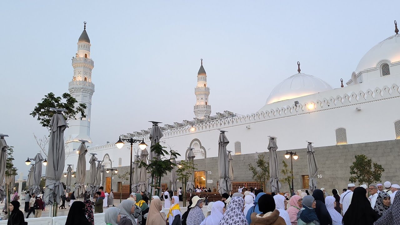 SUASANA PETANG YANG DAMAI - MENAIKI BUGGY KE MASJID QUBA - TELAGA CINCIN NABI S.A.W