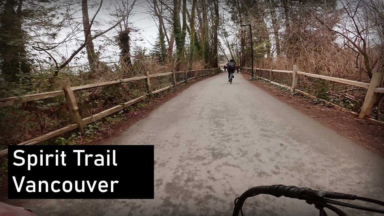 Cycling【4K】Spirit Trail (Vancouver)