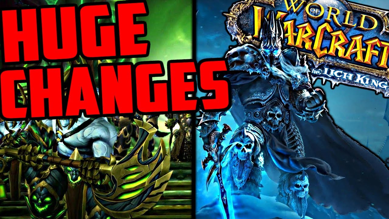 Massive Changes From TBC Classic To WOTLK Classic!