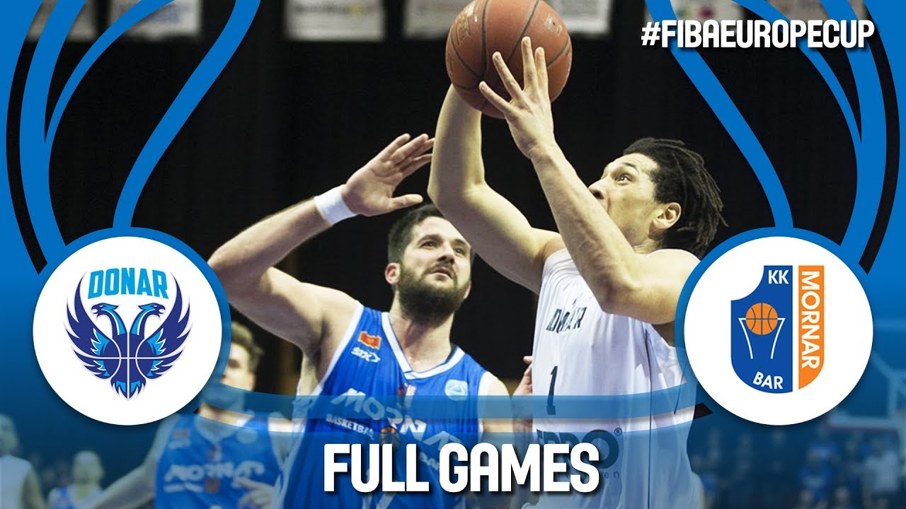 Donar Groningen (NED) v Mornar Bar (MNE) - Quarter-Finals - Full Game - FIBA Europe Cup 2017-18
