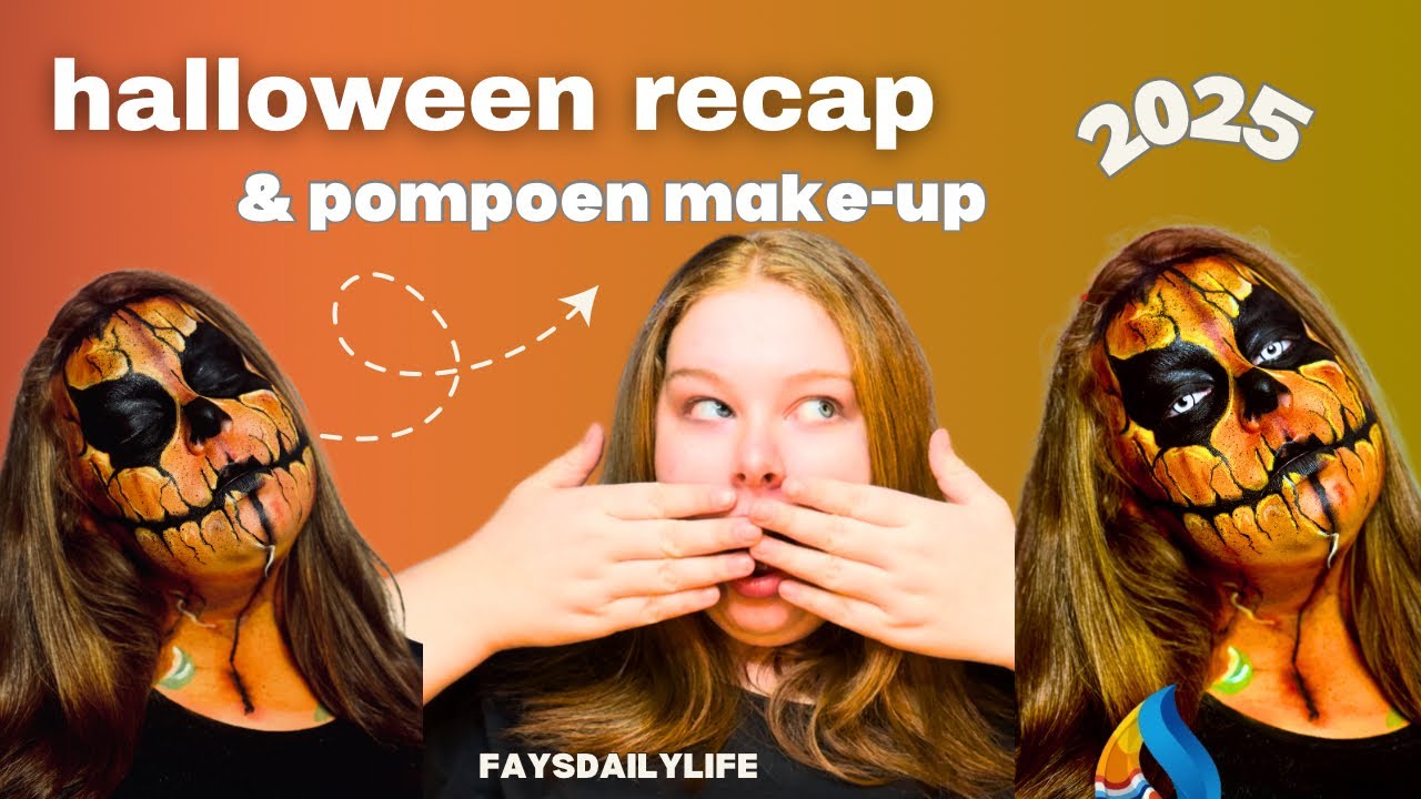 DIT VOND IK VAN HET 2025 HALLOWEEN SEIZOEN & POMPOEN MAKE-UP 🎃