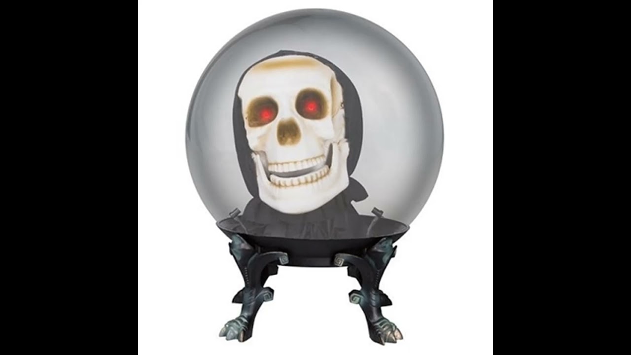 Gemmy Industries Animated Skull Spirit Ball (HQ Audio) + Unused Phrases!