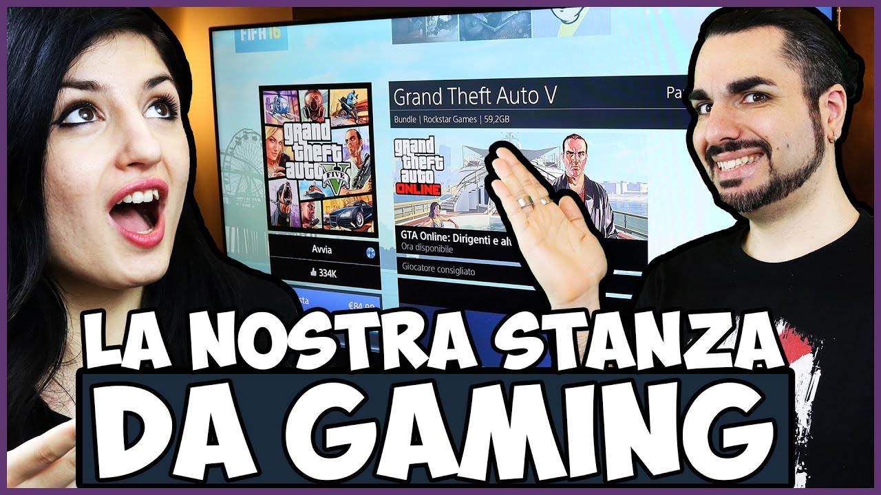 LA NOSTRA STANZA DA GAMING, POSTAZIONI PC E CONSOLE!