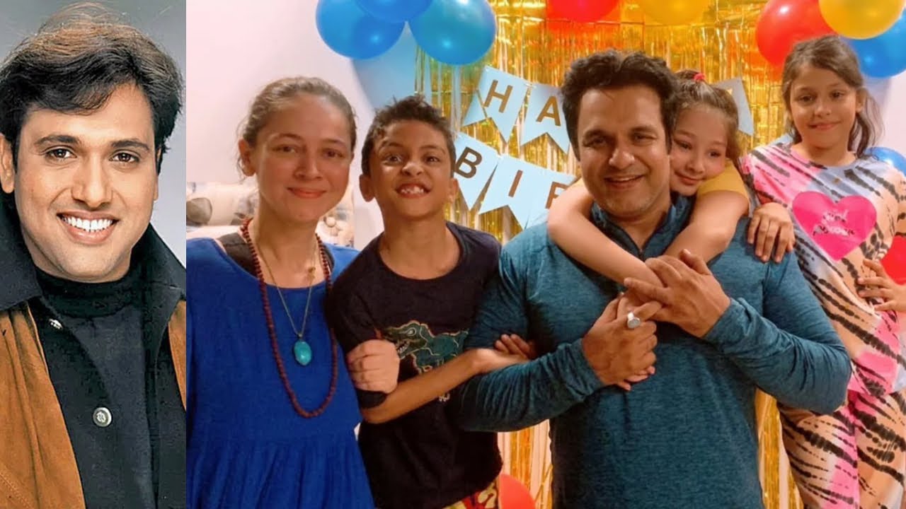 Govinda's Nephew Vinay Anand With His Wife and Children | Parents | Sister | Biography | Life Story