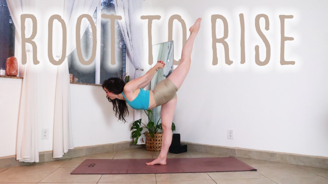Root to Rise 🌱 30 Minute Grounding + Energizing Vinyasa Yoga Flow