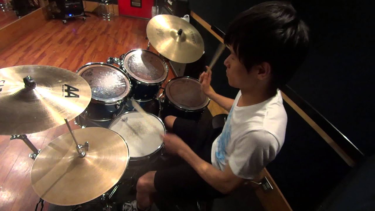 ６連符のアクセントにシンバル&タムを使ったフレーズ【中級者のためのドラムレッスン】