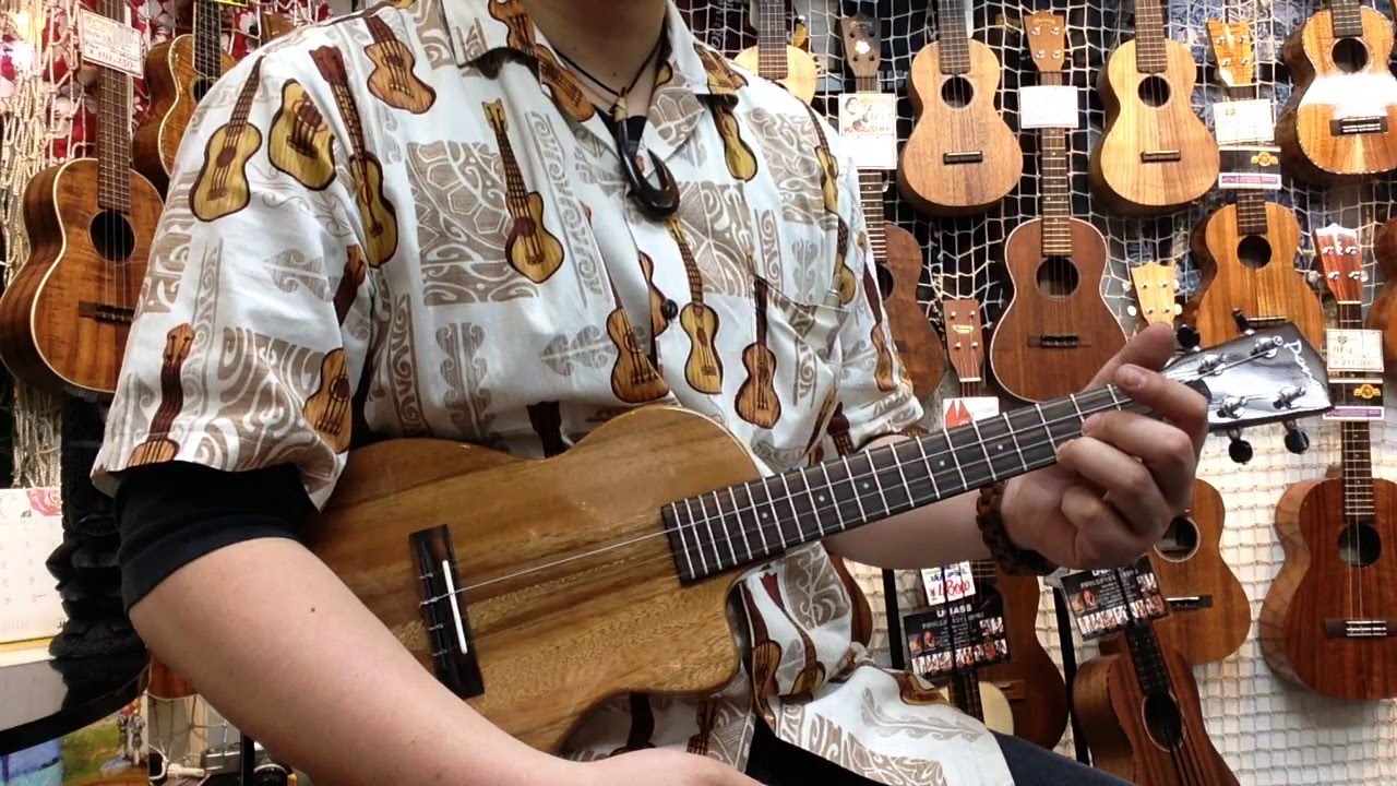 Pono TE-D 『Hawaii Aloha』 with AER/BINGO試奏動画