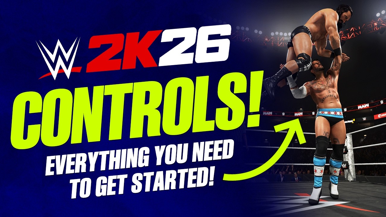 Управление в WWE 2K26 — всё, что вам нужно для начала! (Полное руководство)