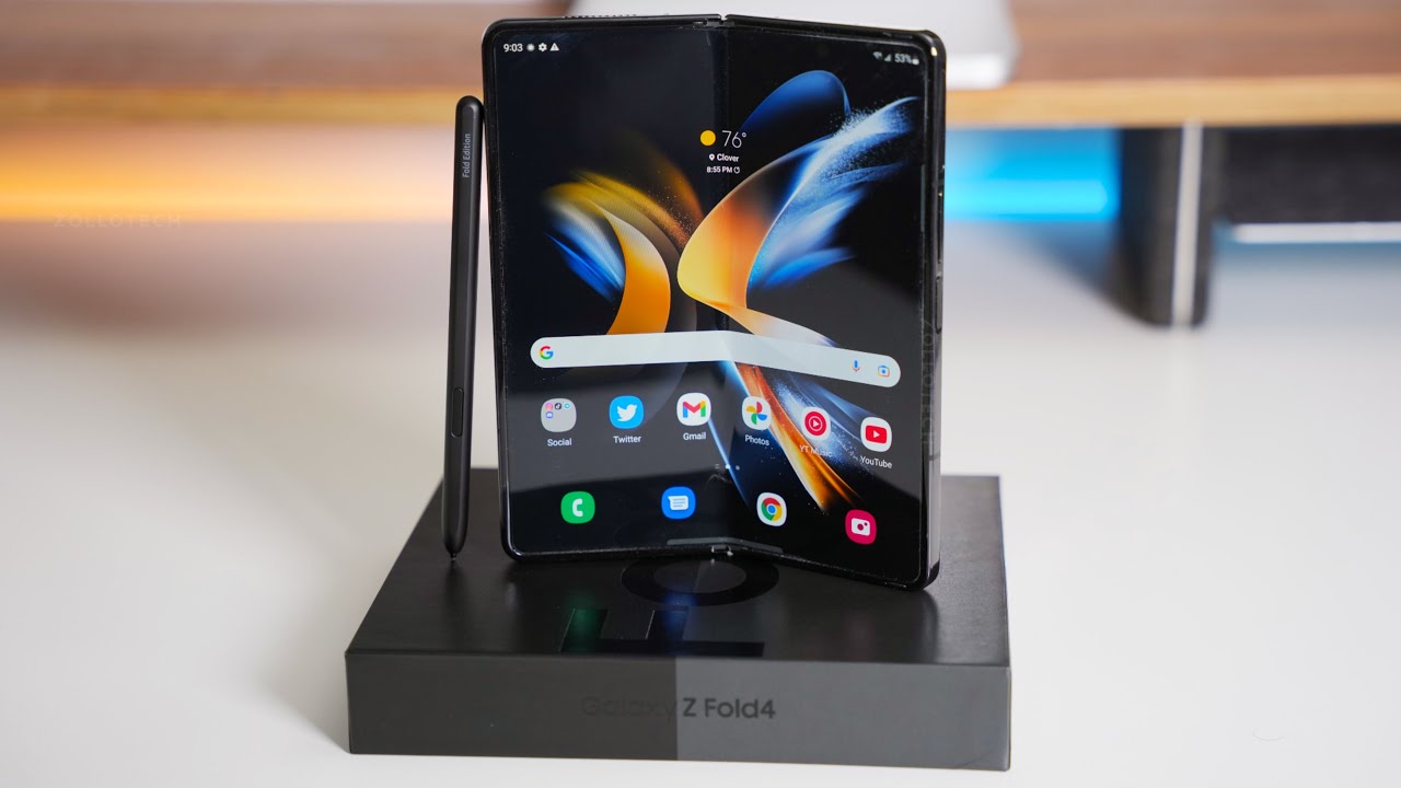 Samsung Z Fold4 - Unboxing, Setup and Review (4K 60)