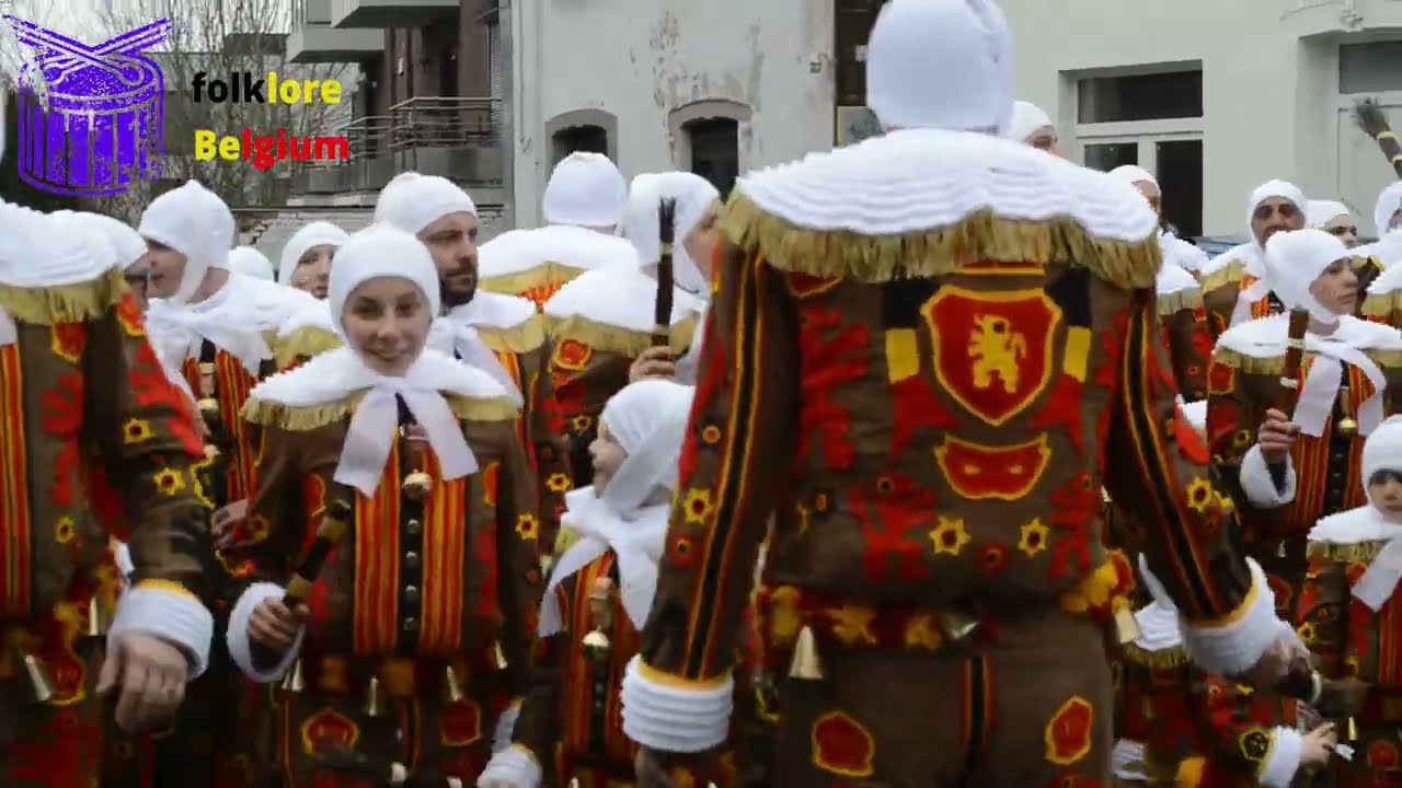 carnaval forchie la marche 2023 matin - les volontaires - folklore belgium