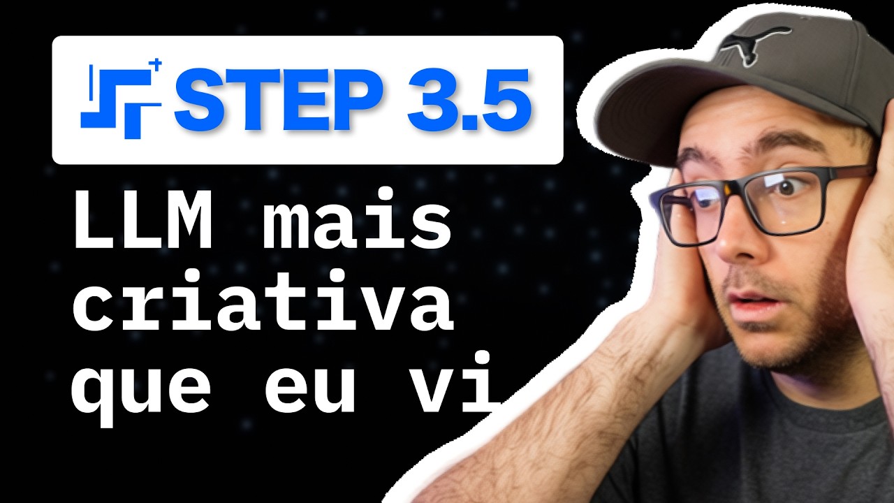Step 3.5 Flash: esse modelo GRÁTIS faz SITES melhor que GPT 5.4 e Opus 4.6