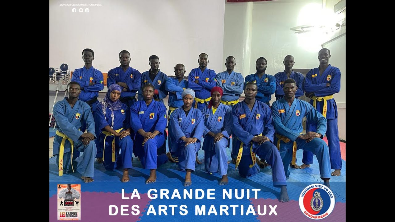 LA GRANDE NUIT DES ARTS MARTIAUX ( Prestation du Vovinam Viet Vo Dao Senegal CNG et USV )