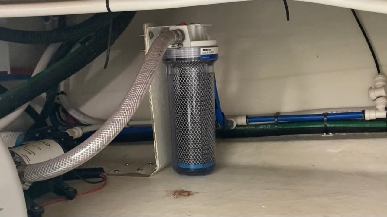 Back Cove 37 - Winterizing the fresh water system