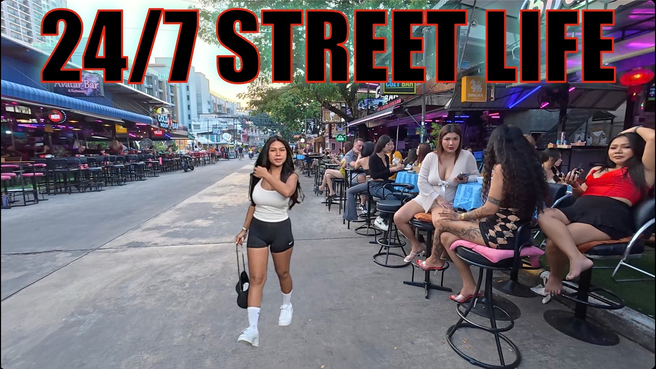 Pattaya Soi Buakhao Walk: From Soi 8 to Tree Town | Day & Night Never Stops!