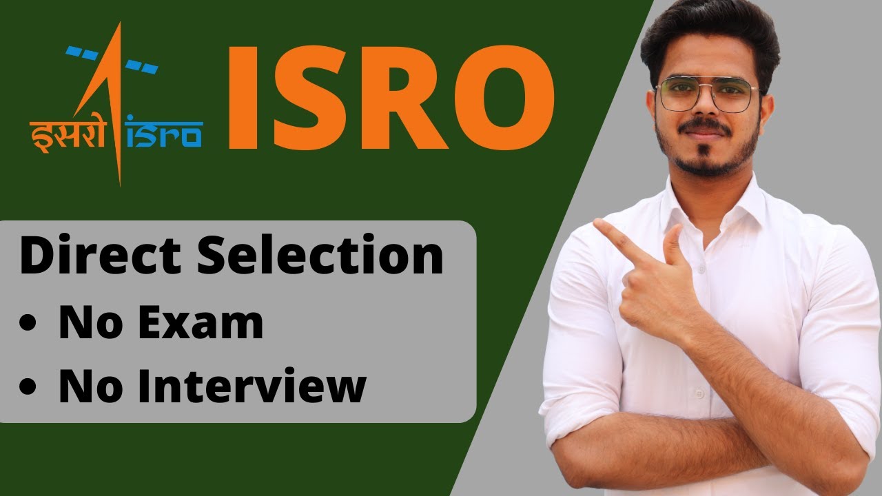 ISRO Recruitment 2021 | Direct Selection | NO Interview, Exam | Freshers can Apply | Apprenticeship