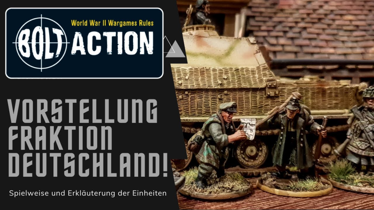 Bolt Action Army Presentation Фракция Германия!