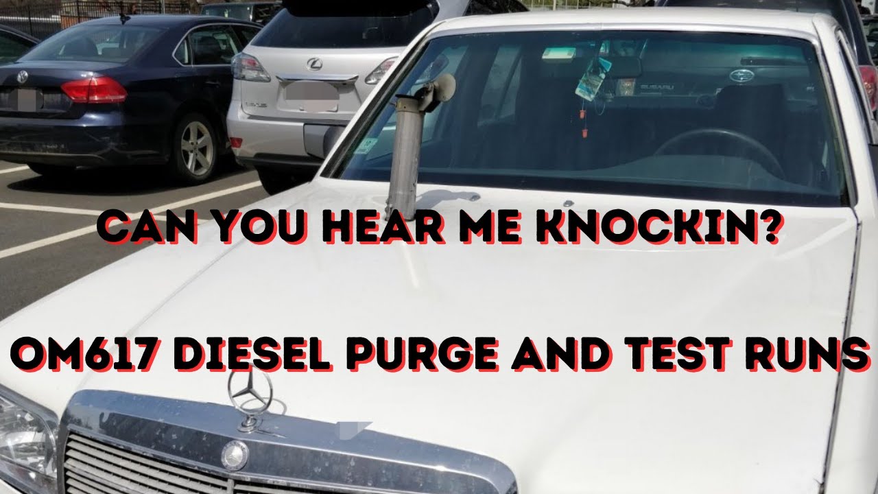 OM617 Diesel Purge liquid moly run