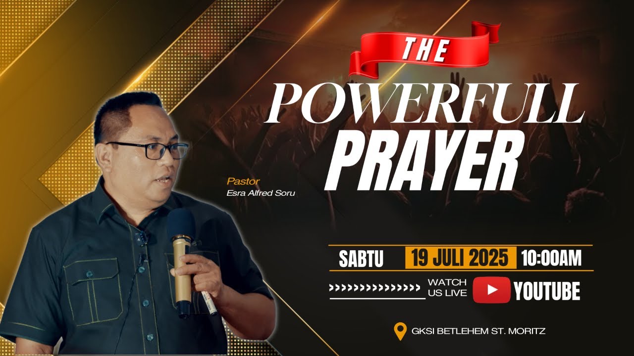 PDT. DR. ESRA ALFRED SORU || 