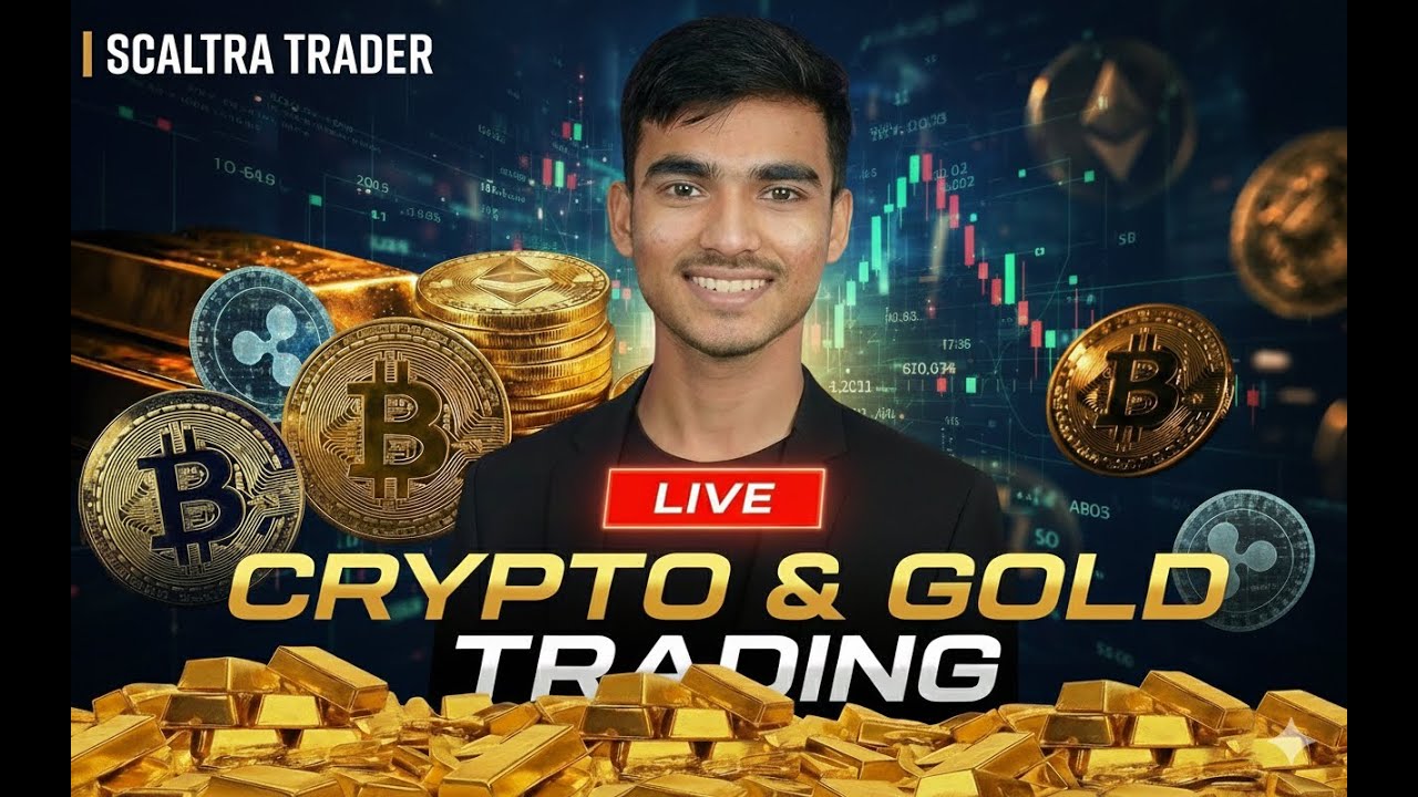 Crypto & Gold Analysis || Trading , Psychology & Mindset || Scaltra Trader