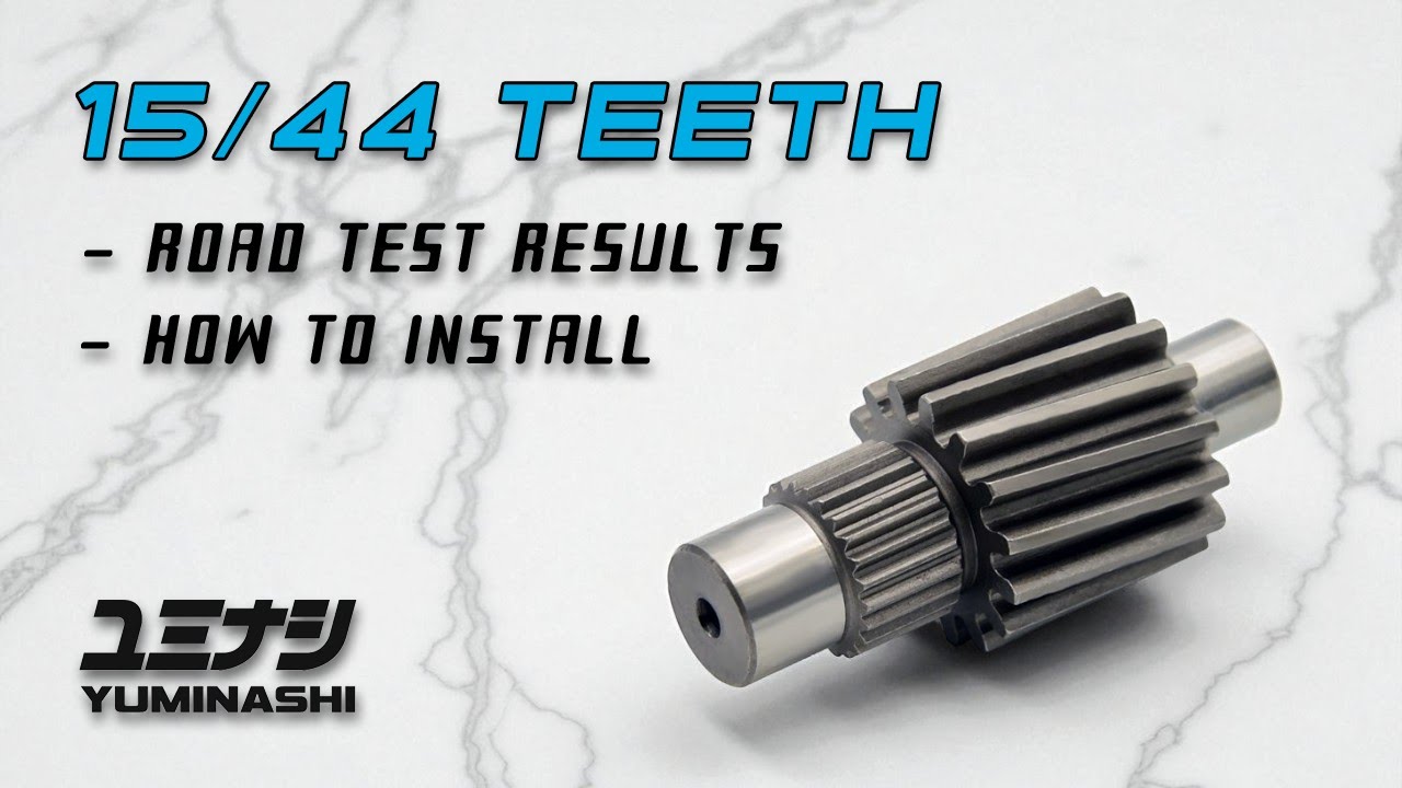 PCX 160 | 15/44 Gear Sprocket Install | Road Test Results | YUMINASHI