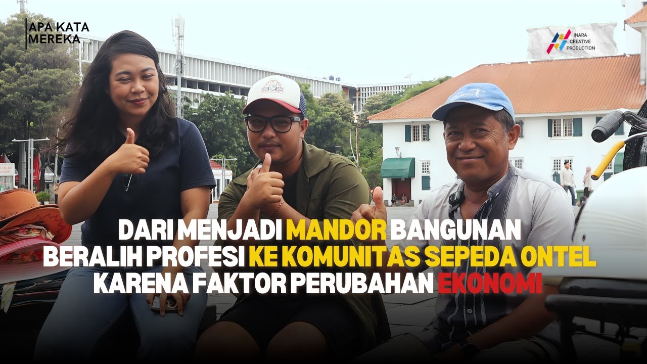 Perjalanan Pak Masruhi seorang pria yang berprofesi tukang sewa sepeda ontel di kota tua jakarta