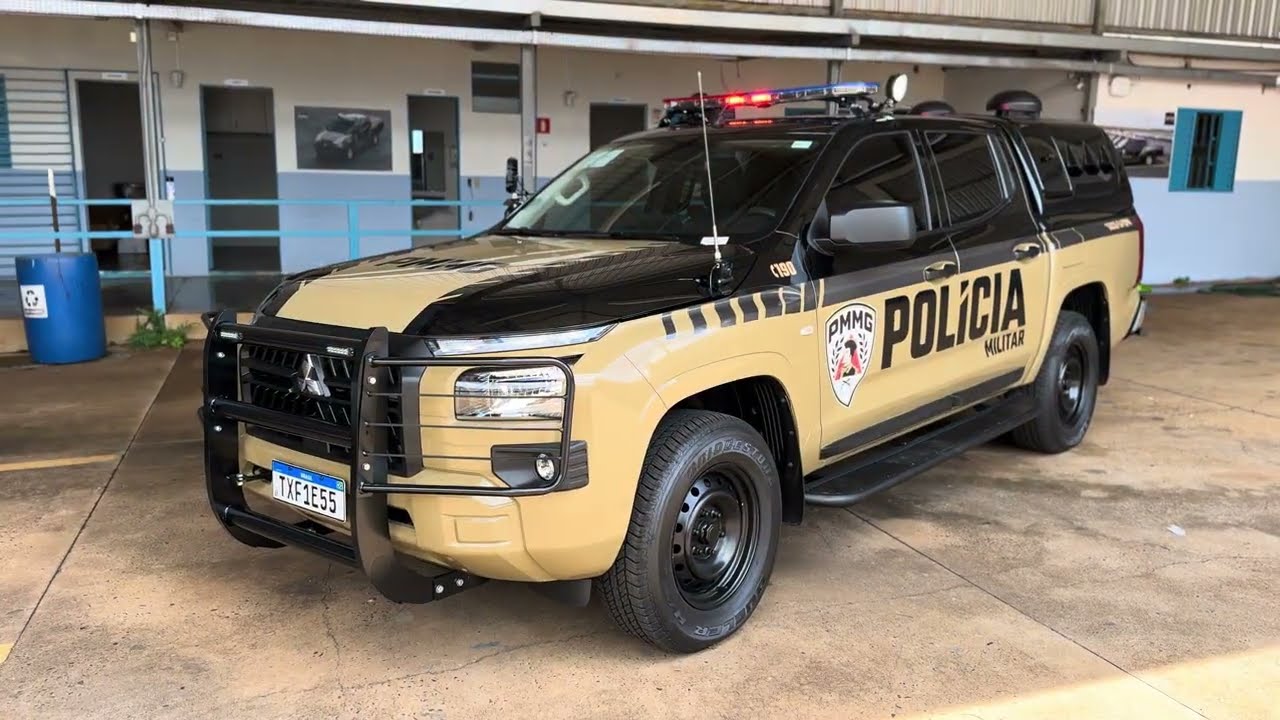 MITSUBISHI TRITON DA POLÍCIA MILITAR DE MINAS GERAIS - @Comando Motors