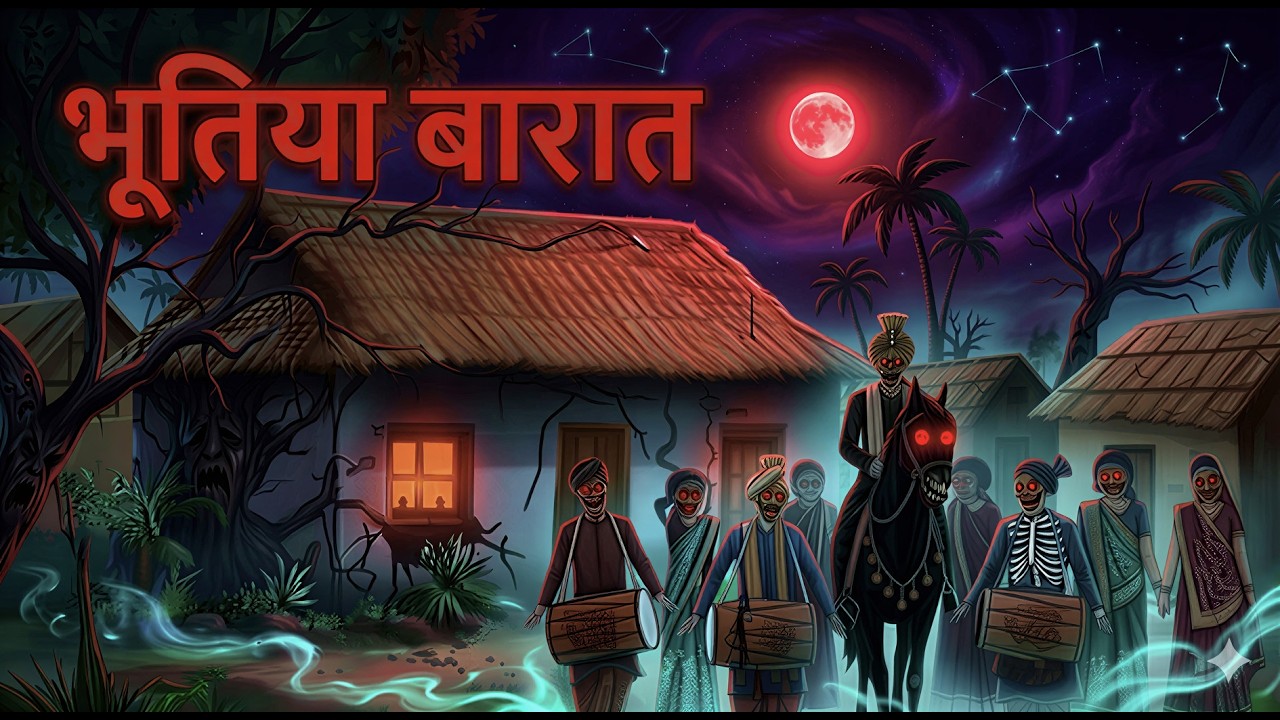 हर अमावस्या 12:00 बजे आती है भूतिया बारात फिर एक लड़की गायब 😱 | Horror Story