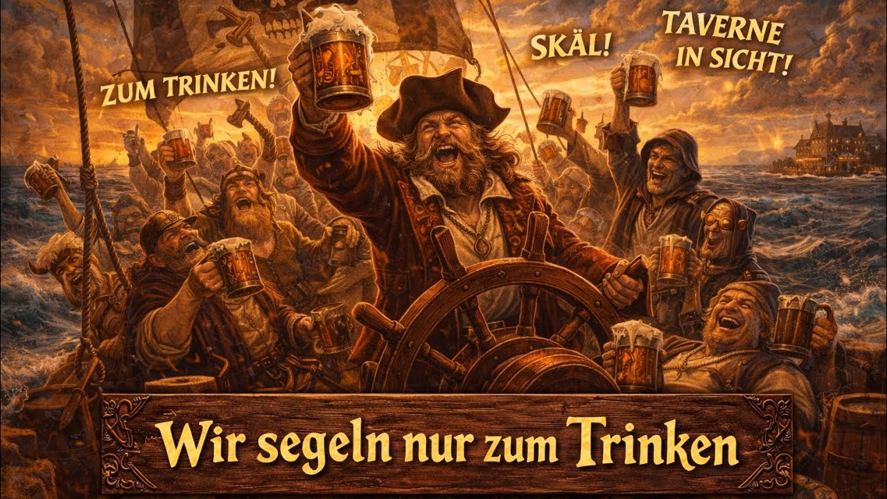 Wir Segeln Nur Zum Trinken