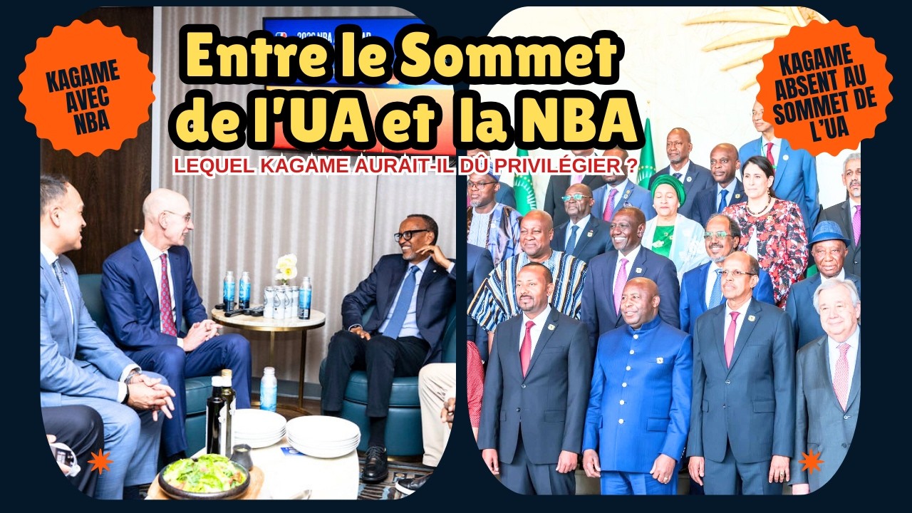 Pourquoi Kagame a snobé le sommet africain pour le NBA All-Star?✔