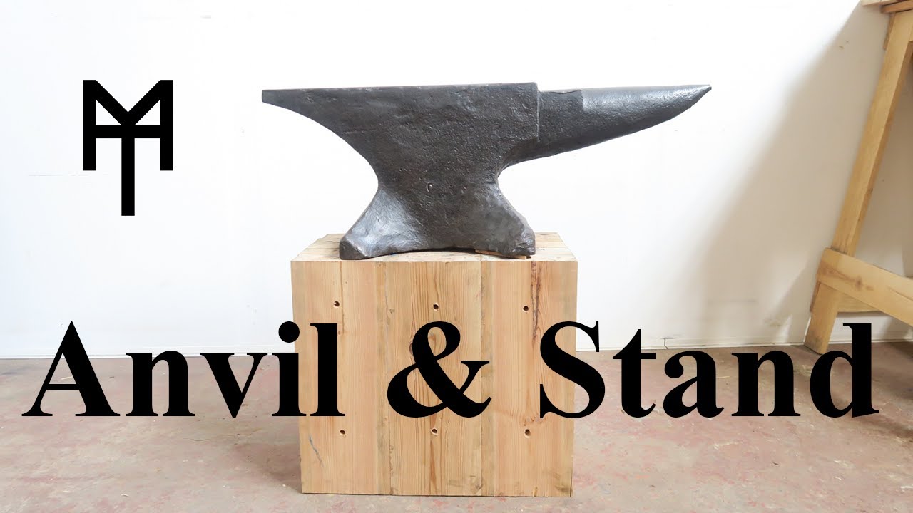 Anvil clean up and making a simple stand