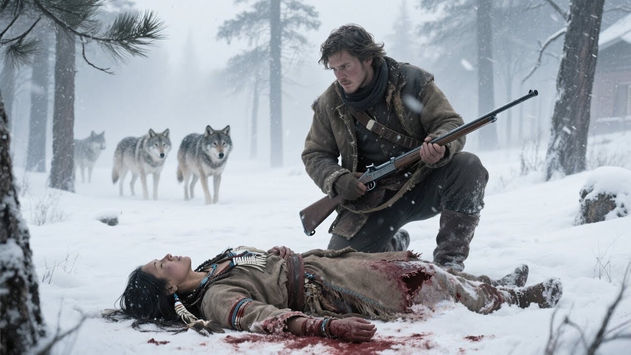 Ein junger Jäger rettet eine Navajo-Frau vor Wölfen – am nächsten Tag umstellen Siedler seine Hütte