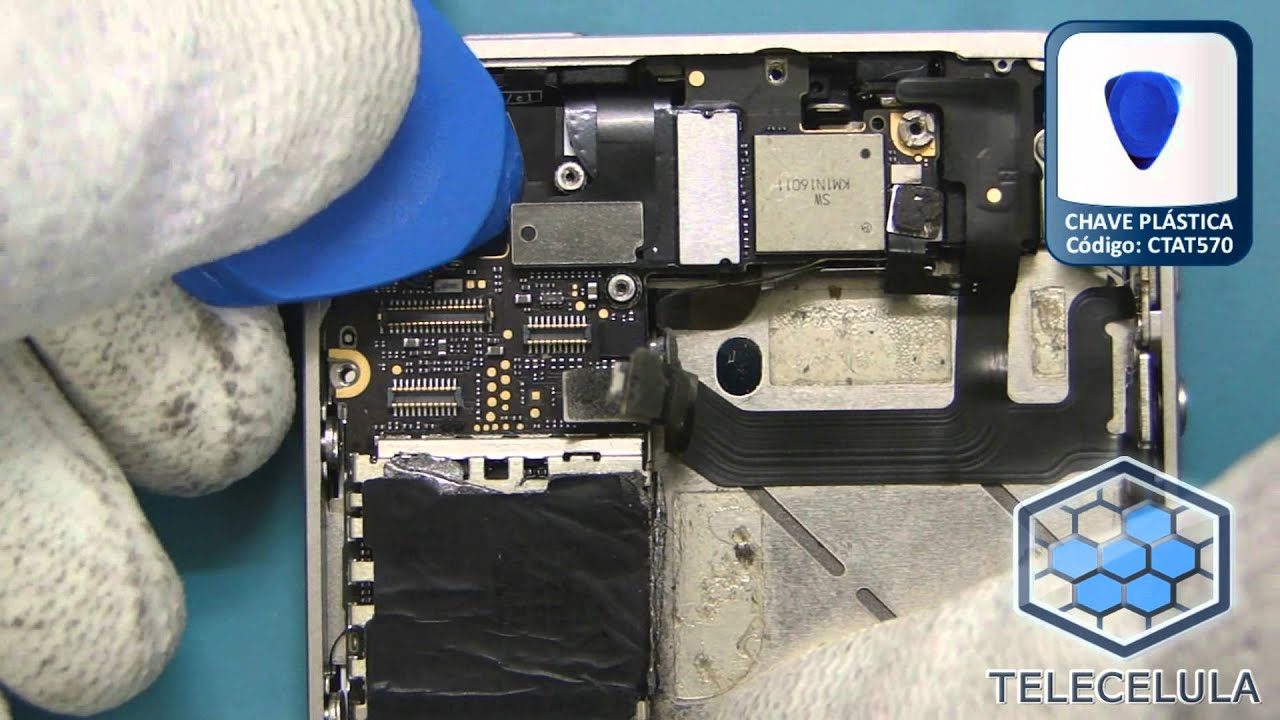 Tutorial de Desmontagem Apple iPhone 4S - TELECELULA