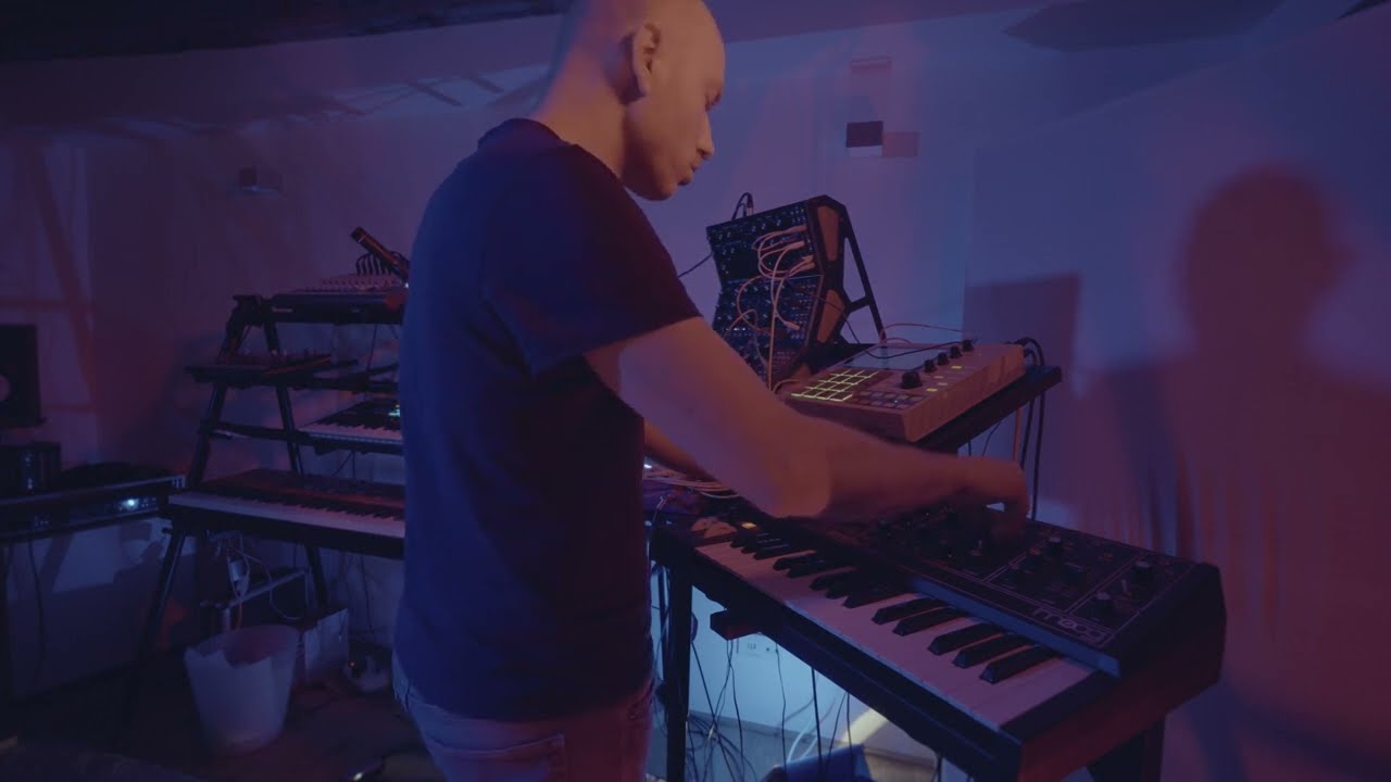 Without Time - live Electro Funk performance with the Moog Sound Studio & Grandmother