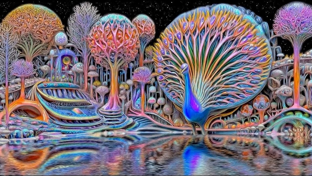 Eyes of the Infinite: A Journey Through the Prismatic Forest | Third Eye Opening Frequencies