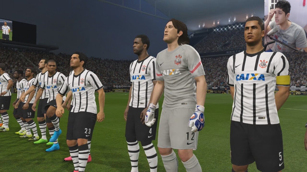 PES 2016 - GAMEPLAY CORINTHIANS VS PALMEIRAS