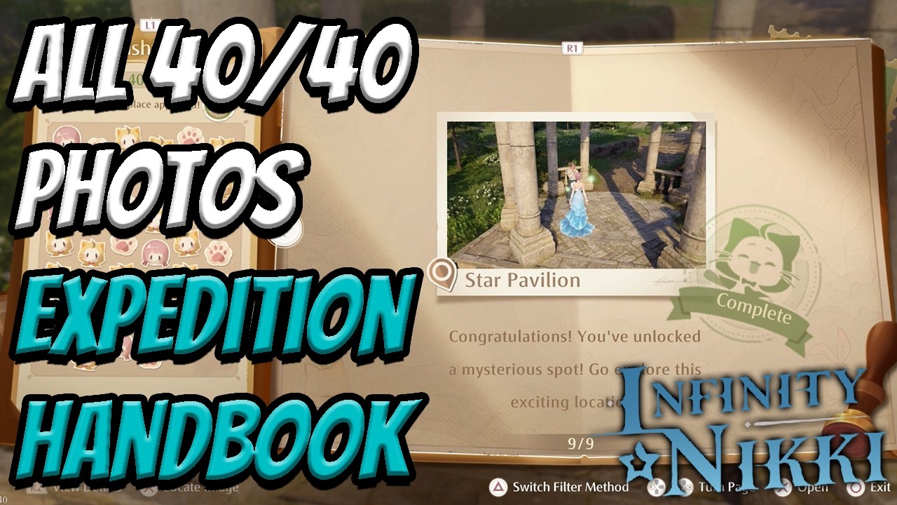 Wishfield Expedition Handbook Guide - All 40/40 Photo Locations & Angles | Infinity Nikki