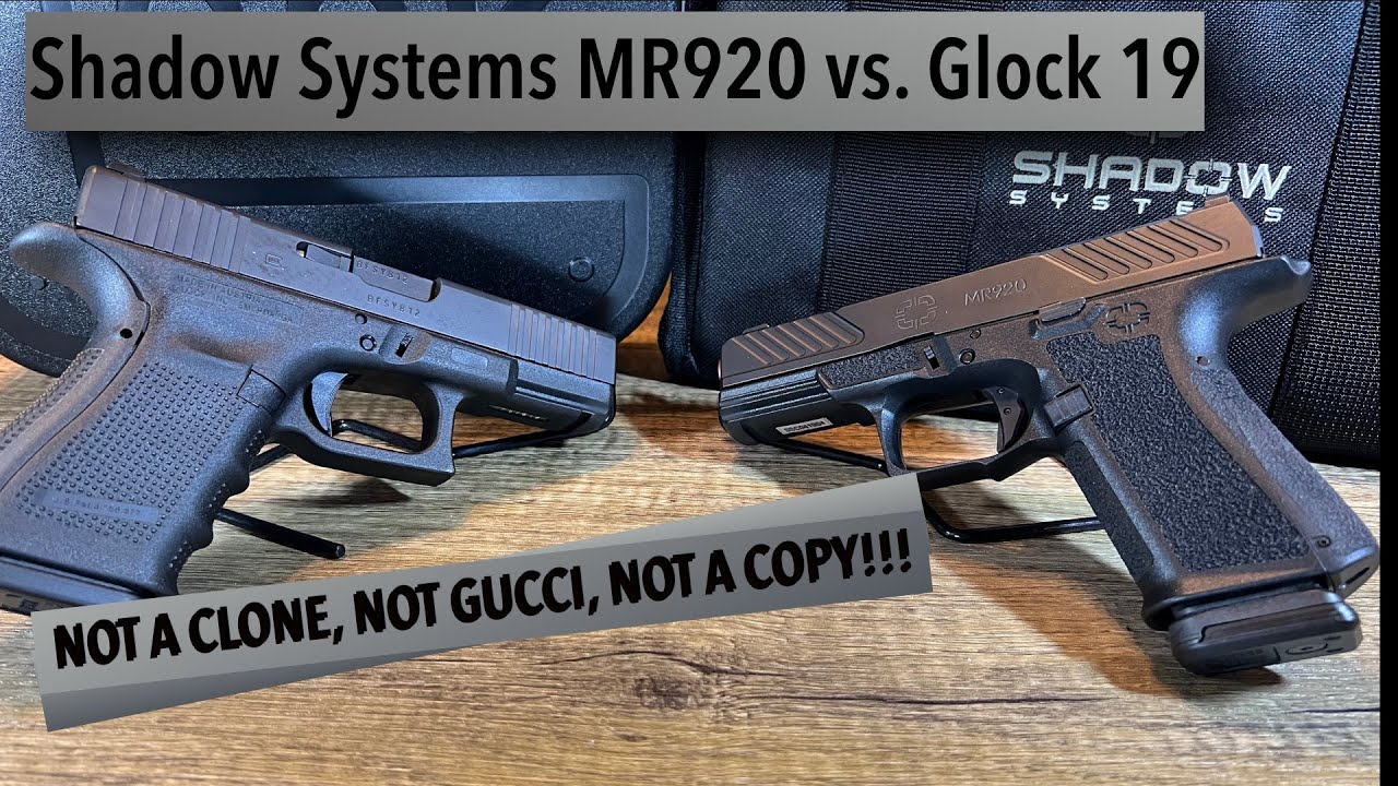 Shadow Systems MR920 vs. Glock 19 - NOT A CLONE!!!