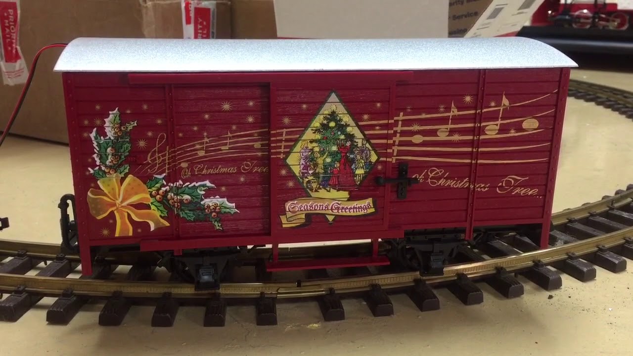 LGB 43353 Christmas Sound Box Car
