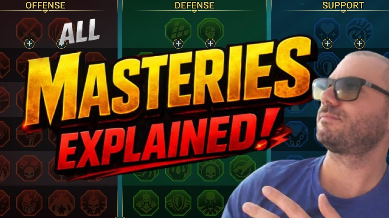 I Finally Learned Every Mastery | RAID: Shadow Legends