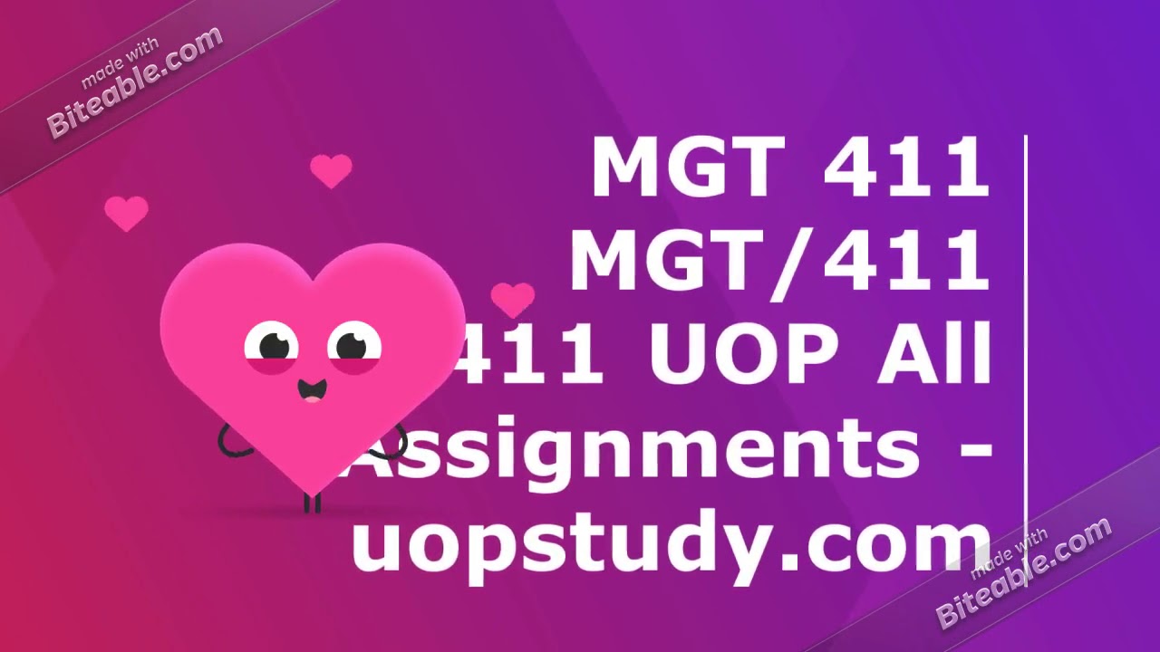 MGT 411 MGT/411 MGT411 UOP All Assignments - uopstudy.com