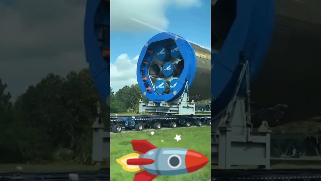 MASK ROCKET SPACEX ON AUTOBAHN 