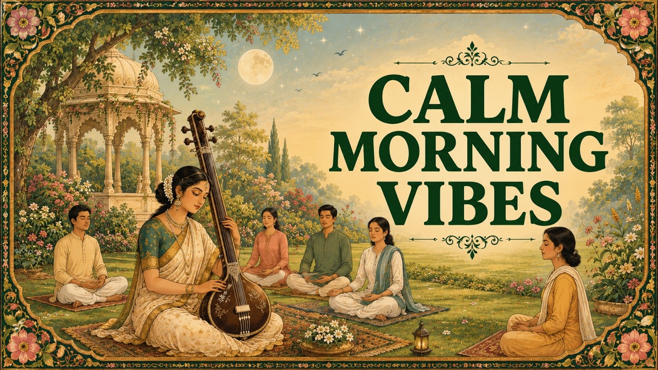Morning Energy Music | Dilruba Raga Yaman | 1.5 Hours