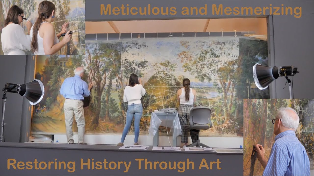 Saving Art History | Restoring a 19th Century Moving Panorama
