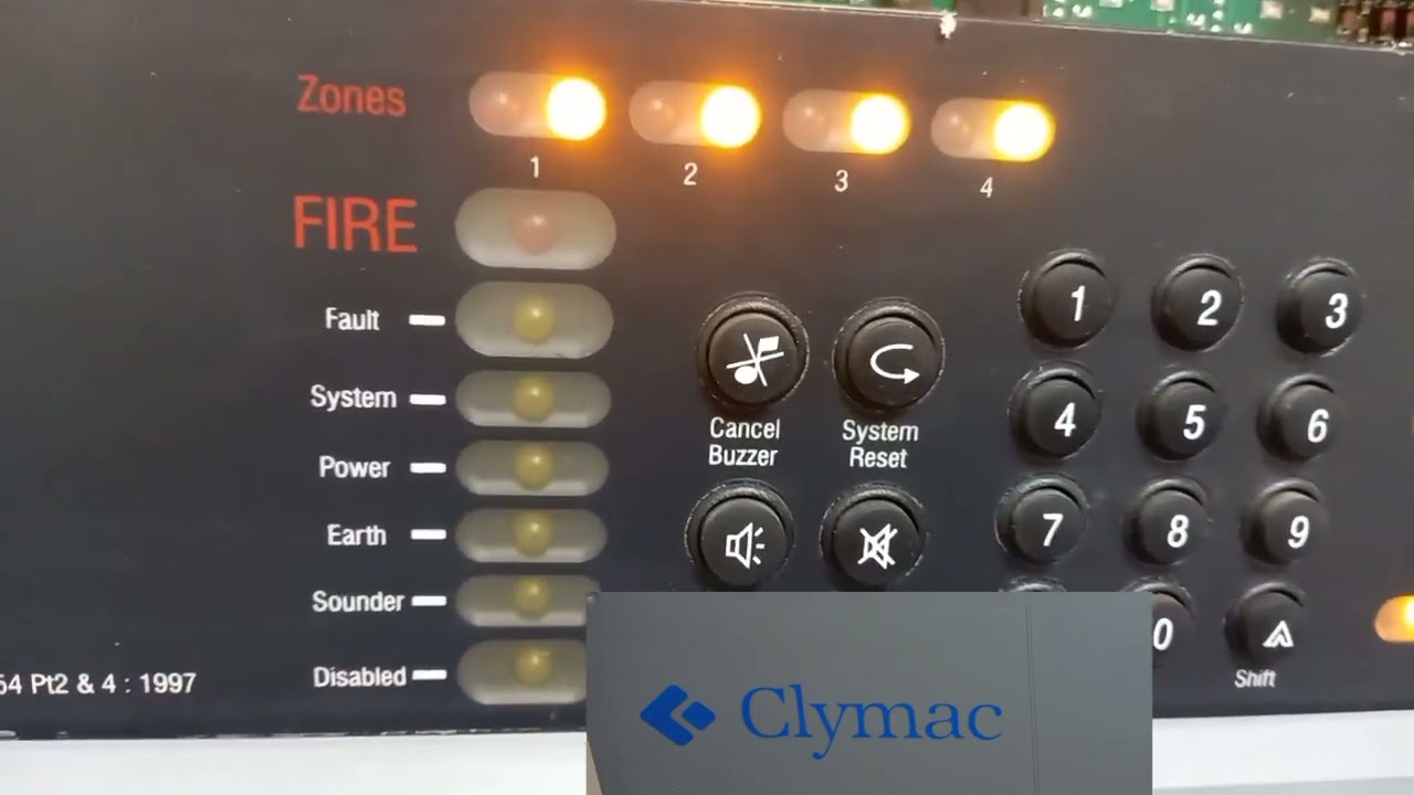 How to test zones on Clymac/Gent Conventional fire alarm panels with the sounder.See the description