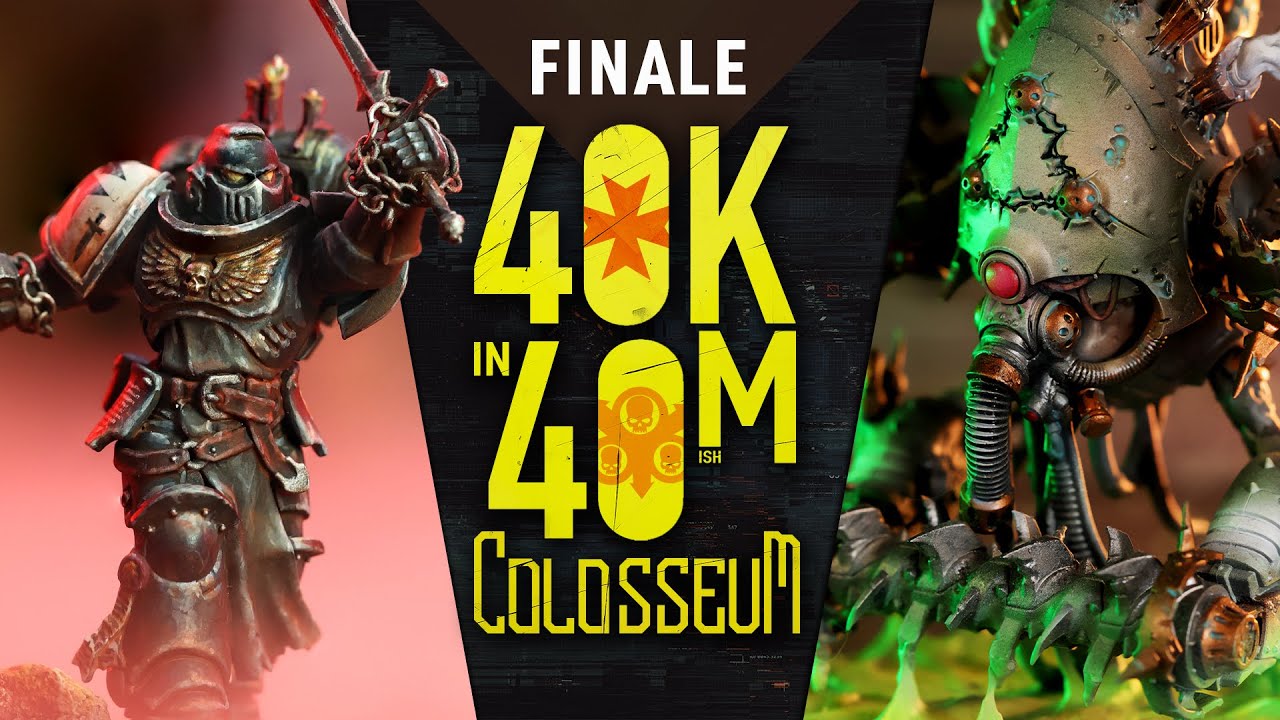 King of the Colosseum Season Finale Warhammer 40k in 40m
