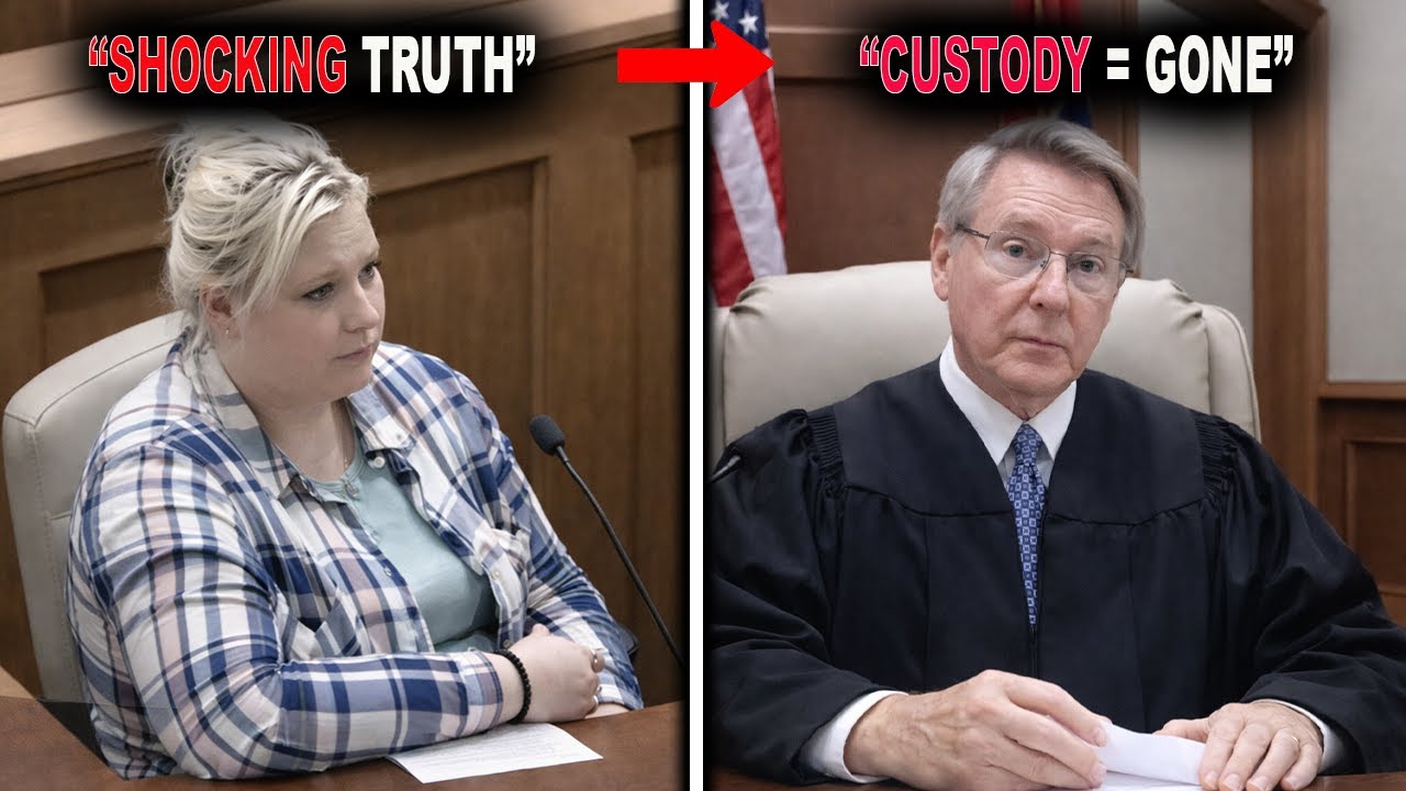 “Mom Loses Custody After Judge Exposes SHOCKING Truth 😳⚖️”