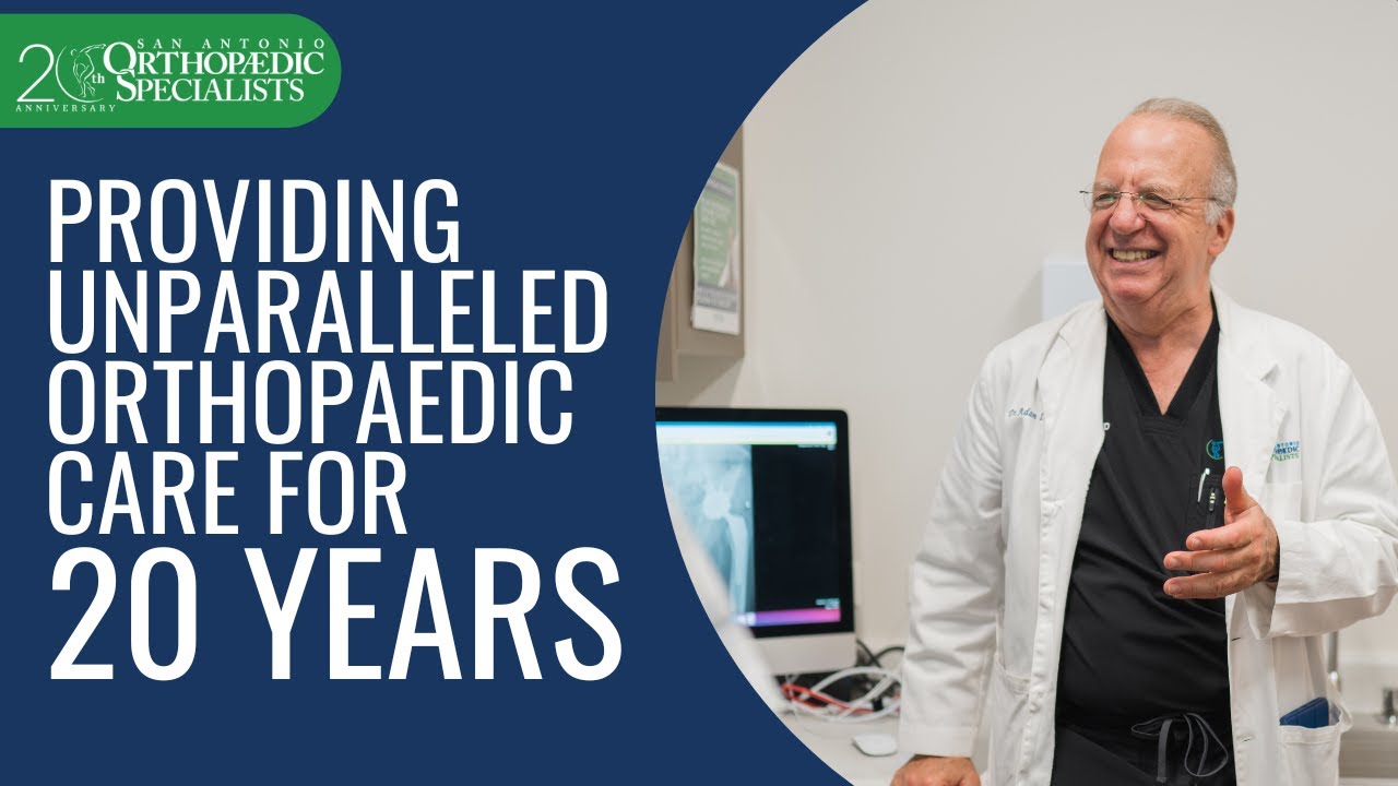 20th Anniversary Celebration | 20 Years of Providing Unparalleled Orthopedic Care in San Antonio, TX