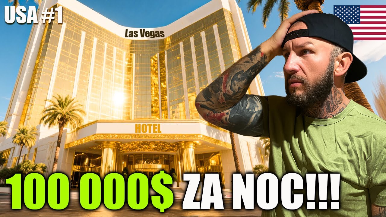 #1 USA 🇺🇸 Mieszkamy w NAJLEPSZYM hotelu w LAS VEGAS! Ceny szokują!