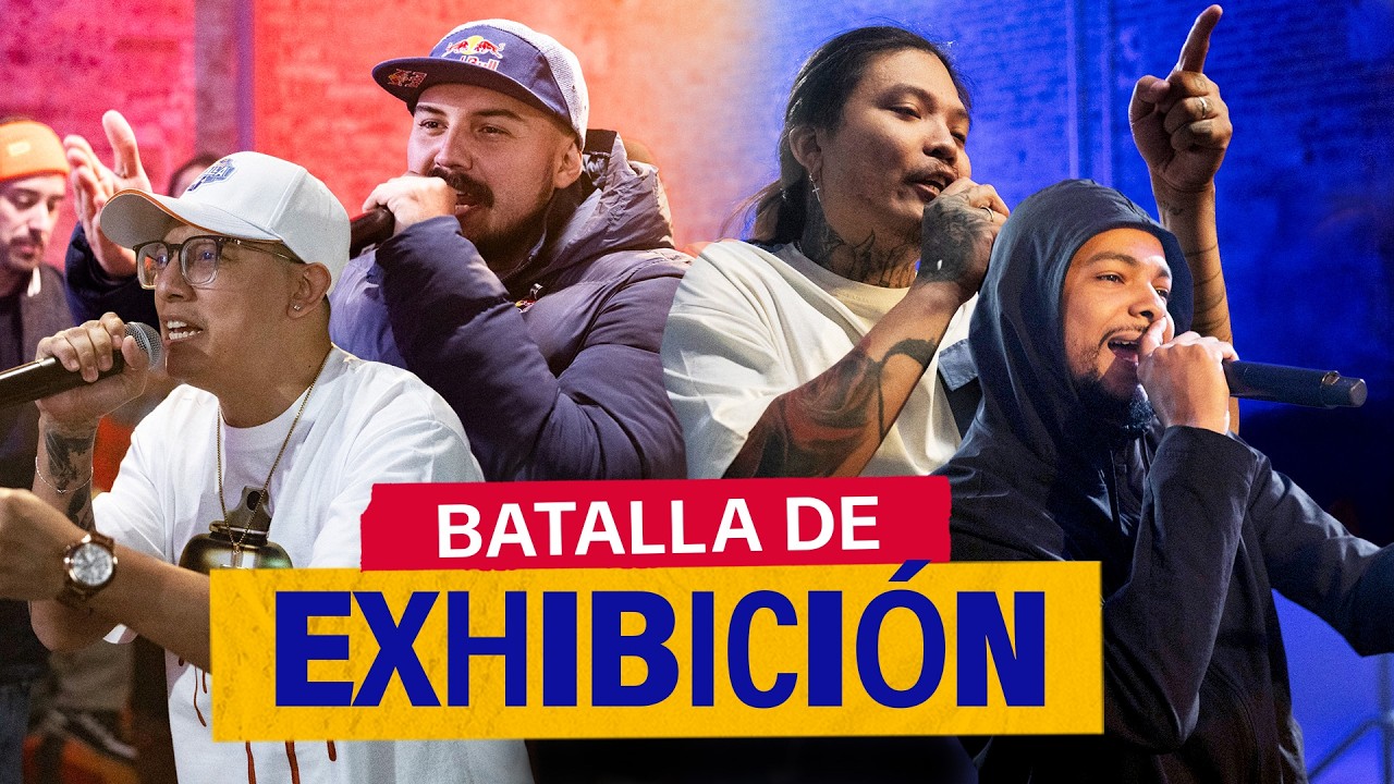 POTENCIA y RAPDER vs ALDAHIR y CHANG | Exhibici&oacute;n | Red Bull Batalla