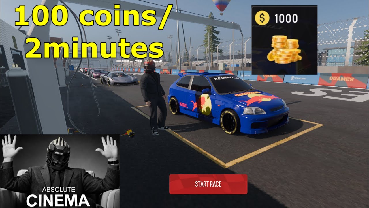 Fastest Way to Earn Coins in CPM2 (racing)